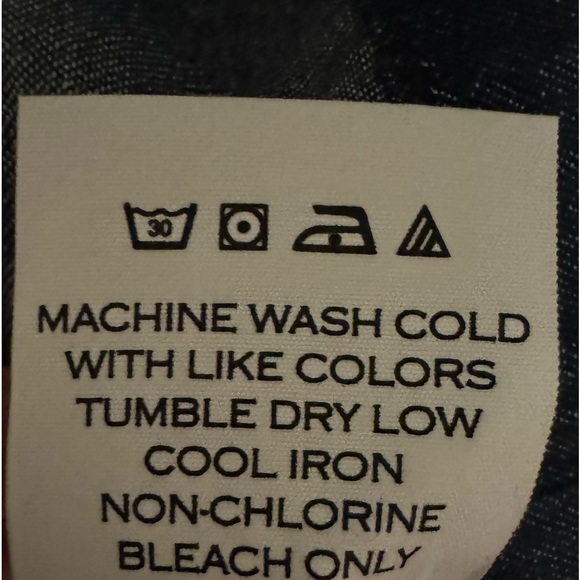 DRAPER JAMES DENIM CHAMBRAY SHIFT DRESS - Picture 8 of 9